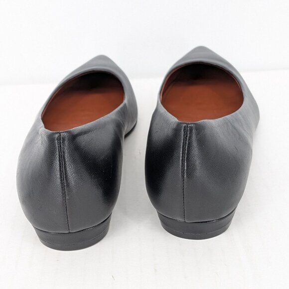 Vionic Women Leather Flats Size 8.5 Lena Pointed Toe Ballet Comfort Orthotic - Picture 11 of 12